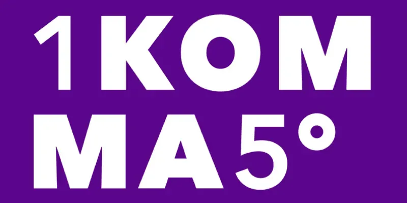 1KOMMA5 logo