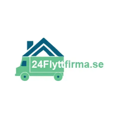 Flyttfirman 24 Flytt & Städ AB:s logotyp.