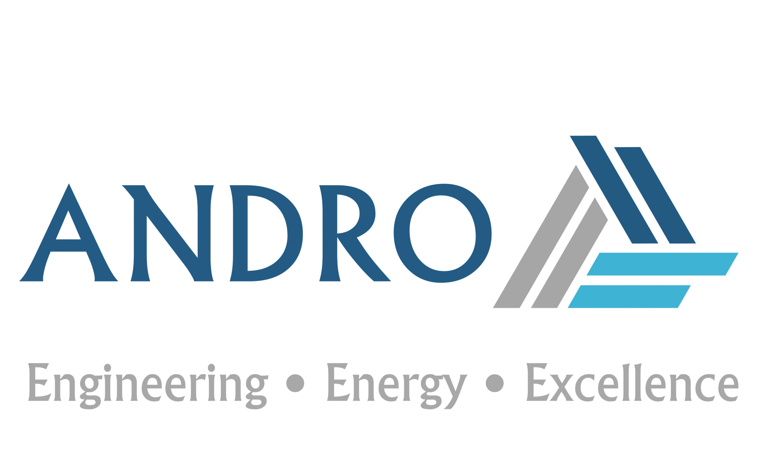 ANDRO logo with tagline Engineering Energy Excellence.