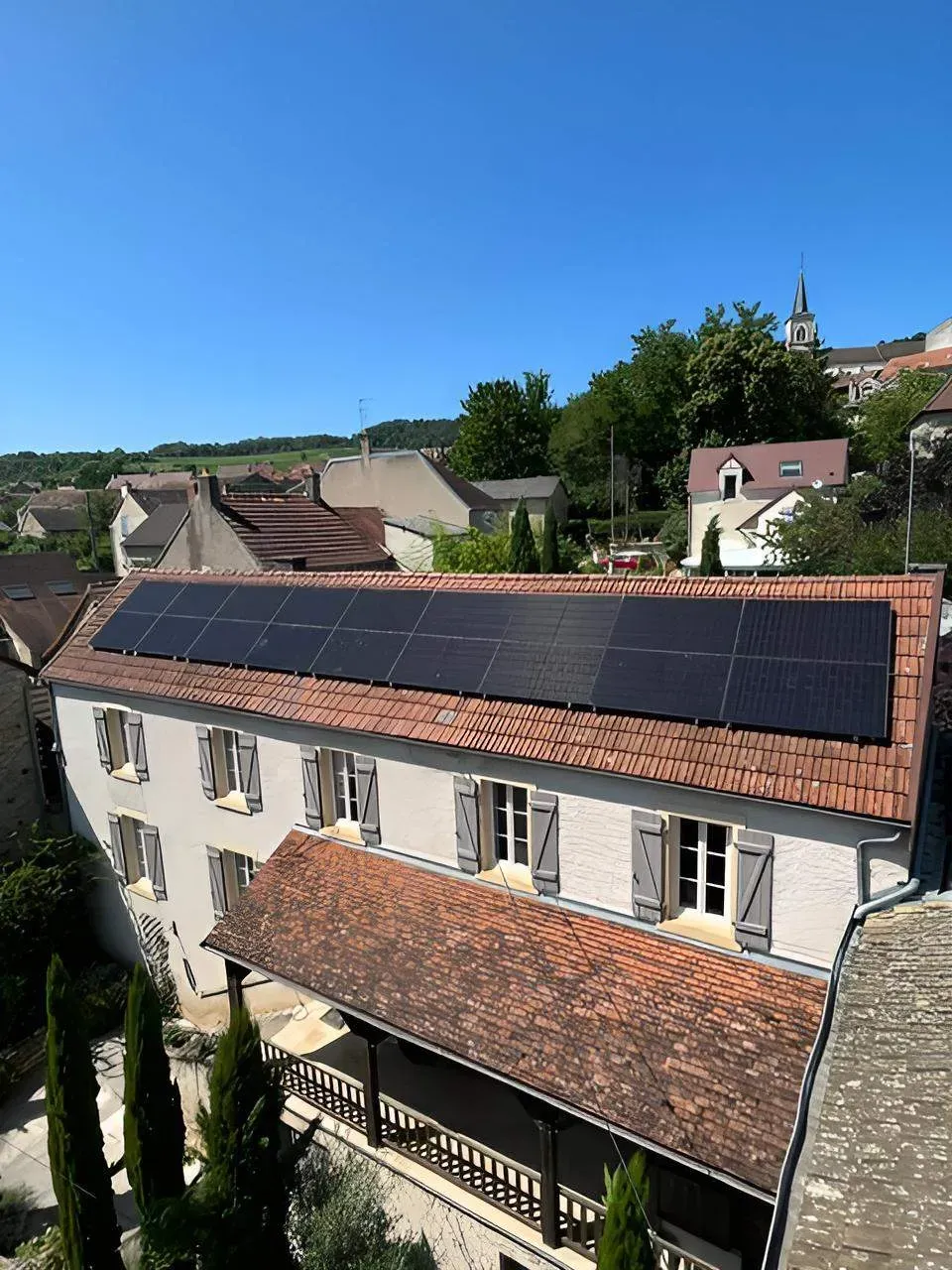 Installation photovoltaïque réalisée par Home Energy