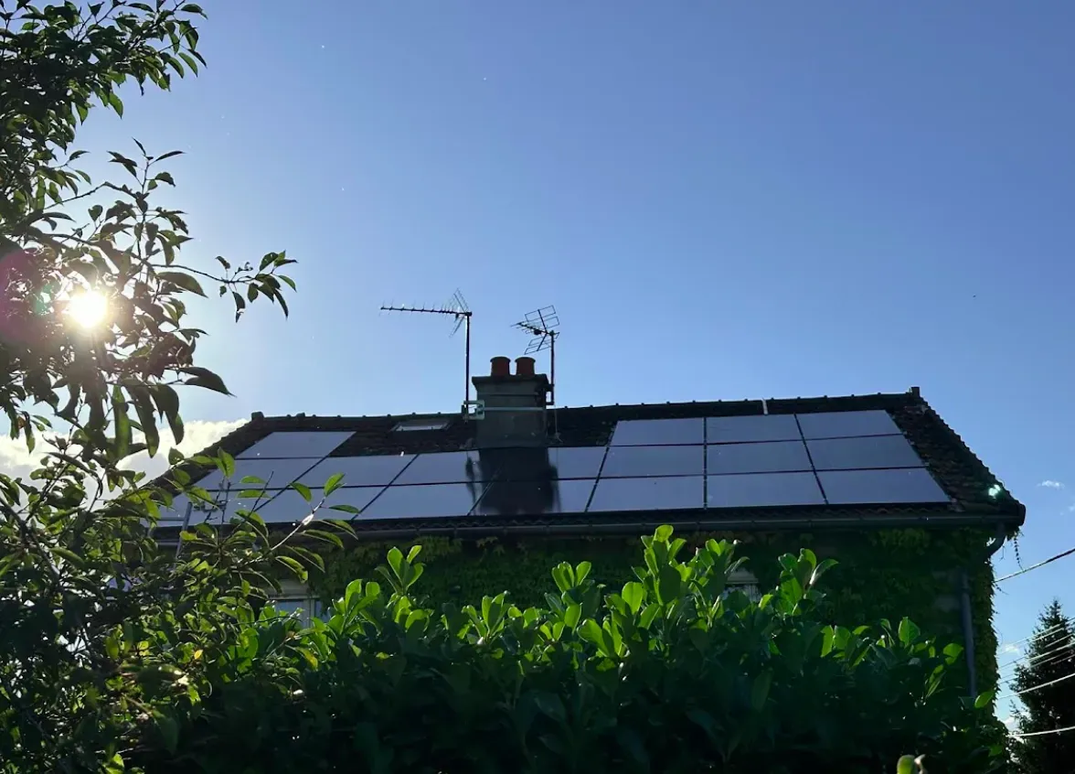 Exemple d'une installation photovoltaïque réalisée par Archivolta
