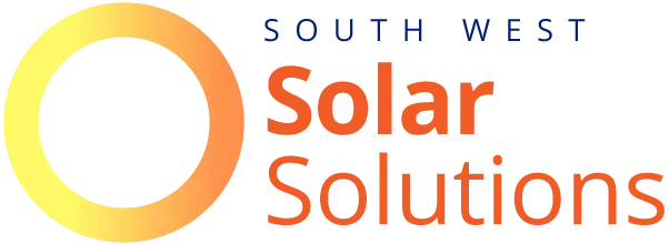 South West Solar Solutions logo with yellow-to-orange gradient circle and company name in text.