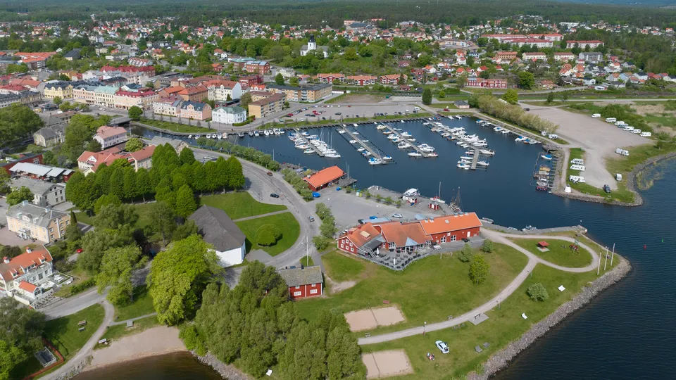 Vy över Åmål.