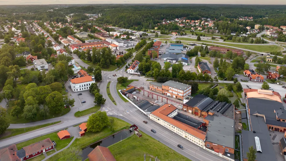 Vy över Åtvidaberg.