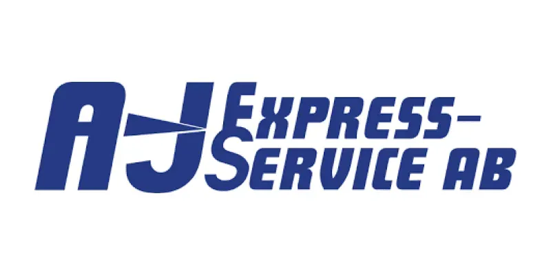 Flyttfirman A-J Express-Services logotyp.