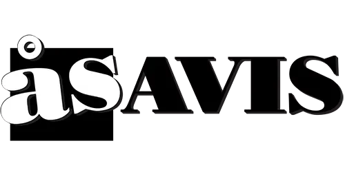 ås avis logo med stilisert bokstav A og sirkulært designelement.