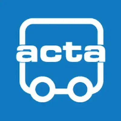 Flyttfirman Acta Flytts logotyp.