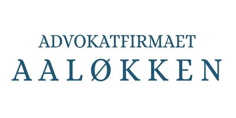 logoen til advokatfirmaet aaløkken