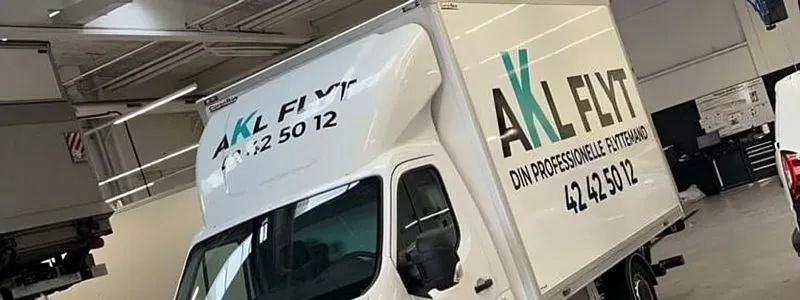 Flyttevogn fra AKL FLyt.