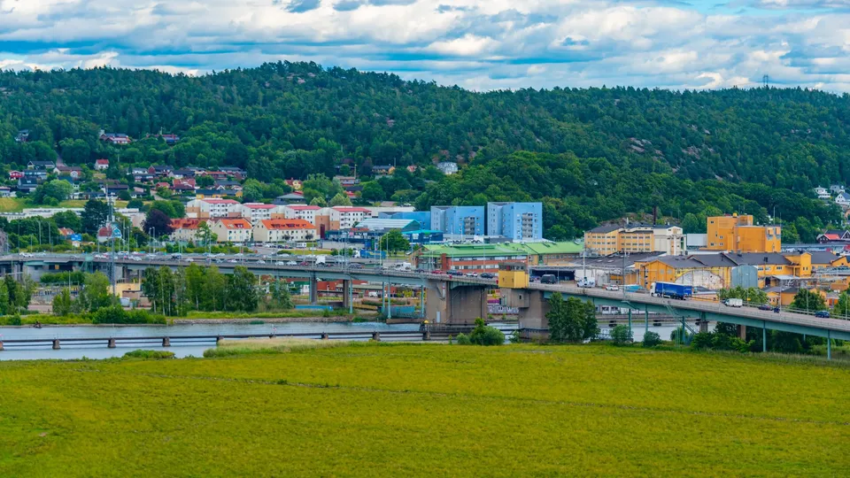 Vy över Ale.