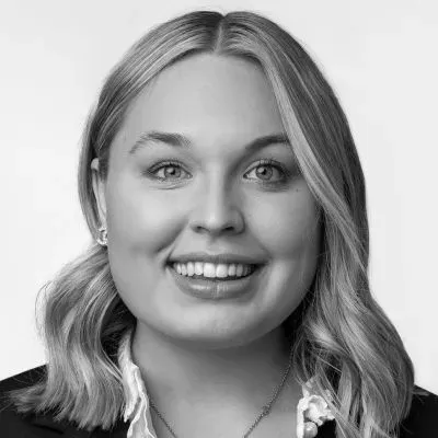 Mäklaren Alva Ryder hos Bjurfors Kalmar.