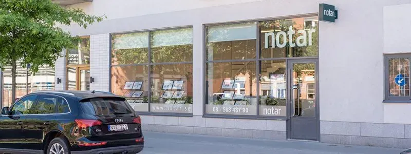 Notar Älvsjö banner