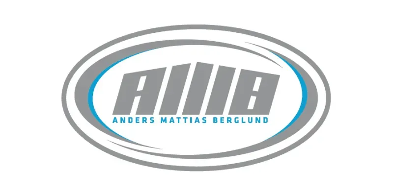 Flyttfirman AM Berglund AB:s logotyp.
