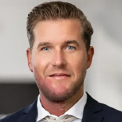 Mäklaren Andreas Klövenäs hos Fastighetsbyrån Gävle.