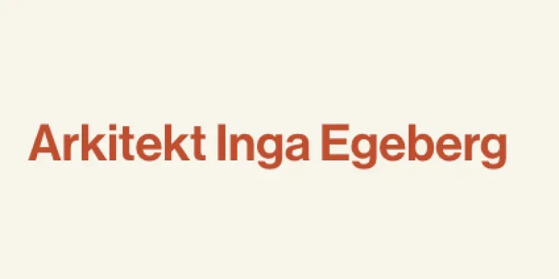 Logoen til Arkitekt Inga Egeberg