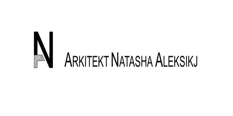 Architect Natasha Aleksikj logo with stylized N monogram.