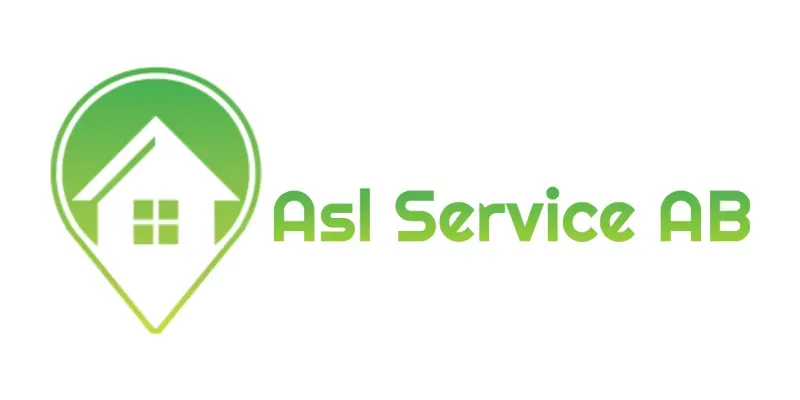 Städfirman ASL Service AB:s logotyp.