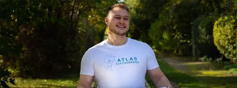 Medarbejder fra Atlas Flytteservice
