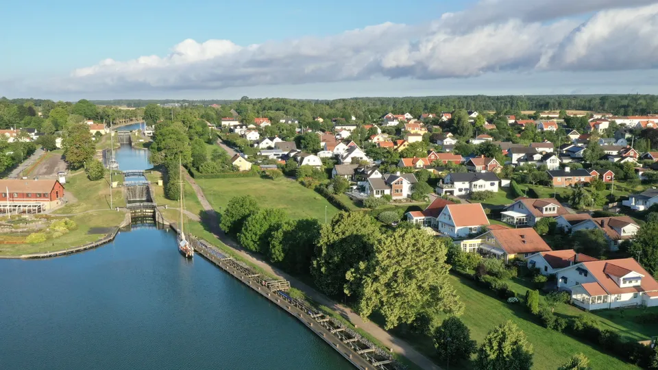 Vy över Berg.