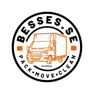 Flyttfirman Besses Flytt & Städservices logotyp.