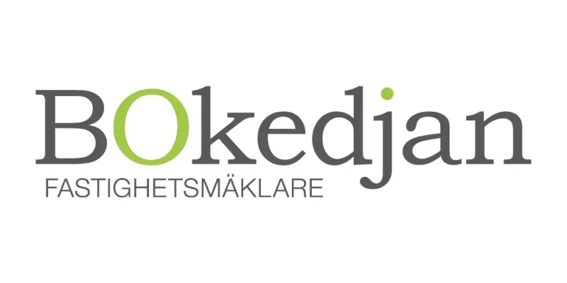 Mäklarbyrån BOkedjans logotyp.