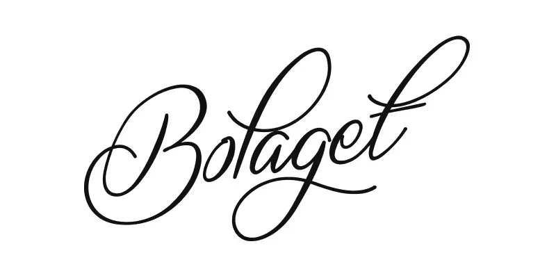 Mäklarbyrån Bolaget Fastighetsförmedlings logotyp.