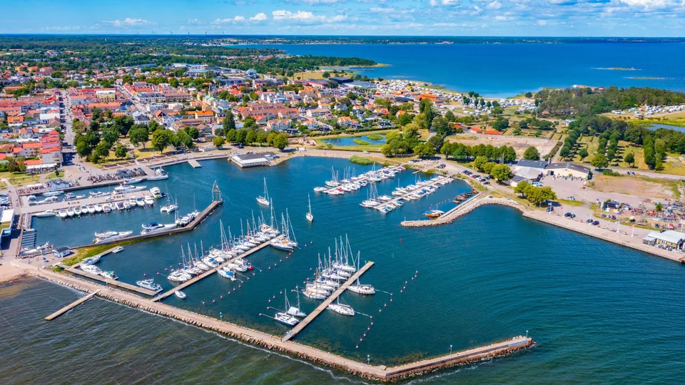 Vy över Borgholm.