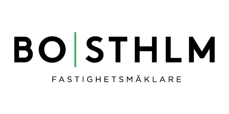 Mäklarkedjan BOSTHLM:s logotyp.