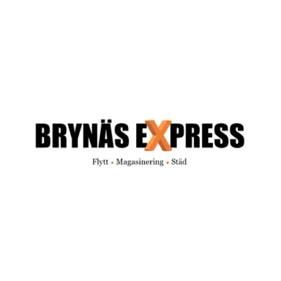 Flyttfirman Brynäs Express logotyp.