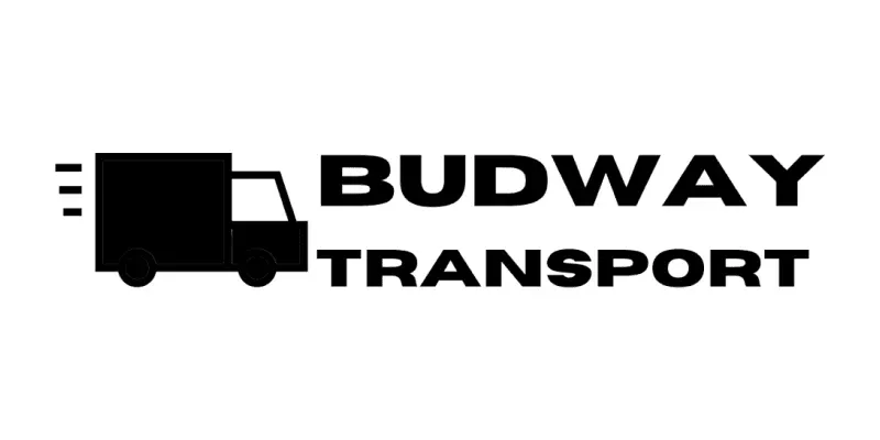 Flyttfirman Budway Transports logotyp.