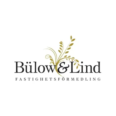 Logotyp från mäklarbyrån Bülow & Lind.
