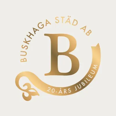 Cleaning service Buskhaga Städ AB logo.