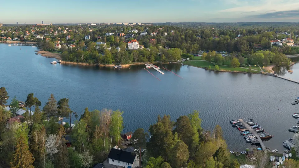 Vy över Danderyd.