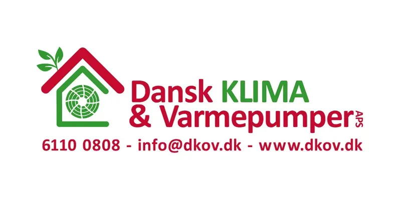 Dansk Klima & Varmepumpers logo.