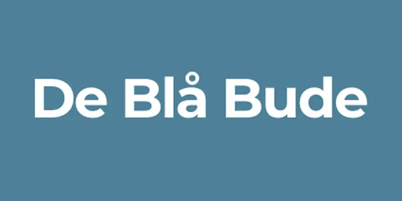 De Blå Bude logo.