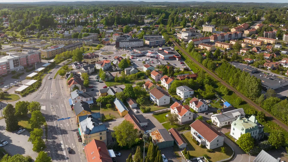 Vy över Degerfors.