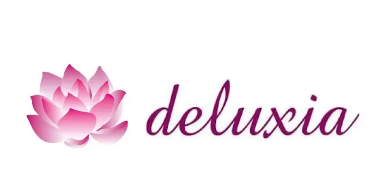 Städföretaget Deluxia logotyp.