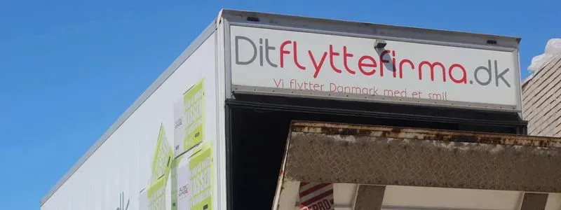 FLyttevogn fra Dit Flyttefirma.