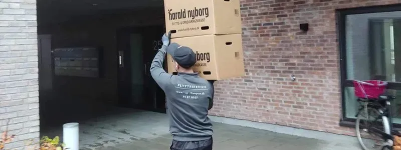 Flyttemand fra D og K Transport.