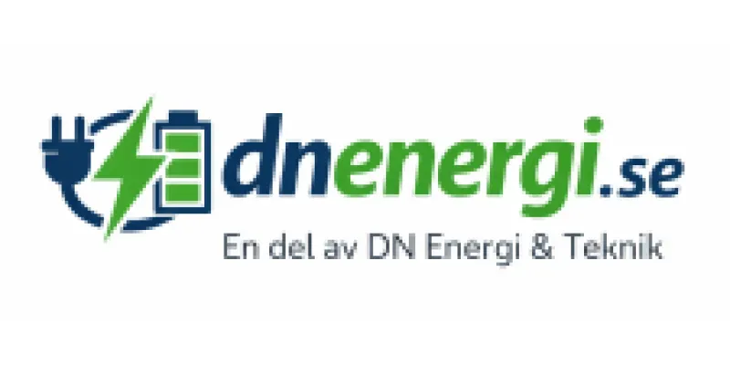 Logotyp för elfirman DN Energi.
