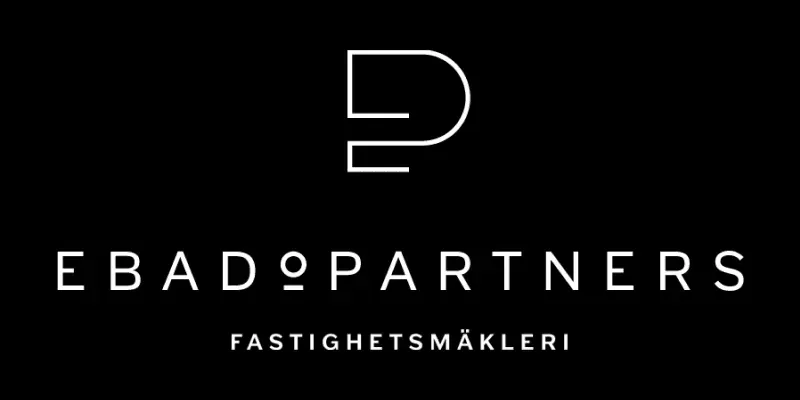 Mäklarbyrån Ebad & Partners logotyp.