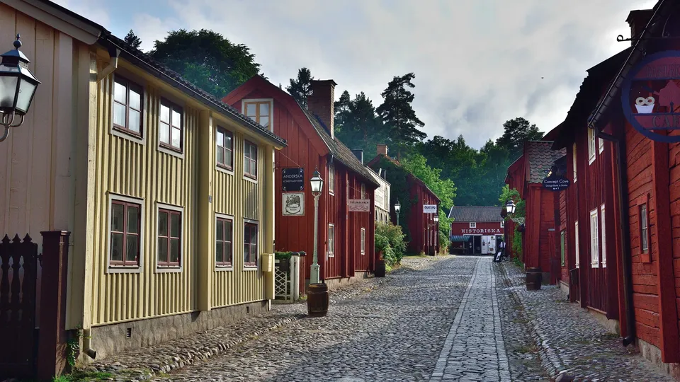 Vy över Eksjö.