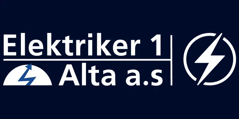 Elektriker 1 alta as logo
