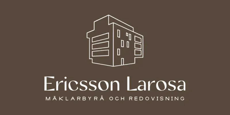 Logotyp från mäklarbyrån Ericsson Larosa.