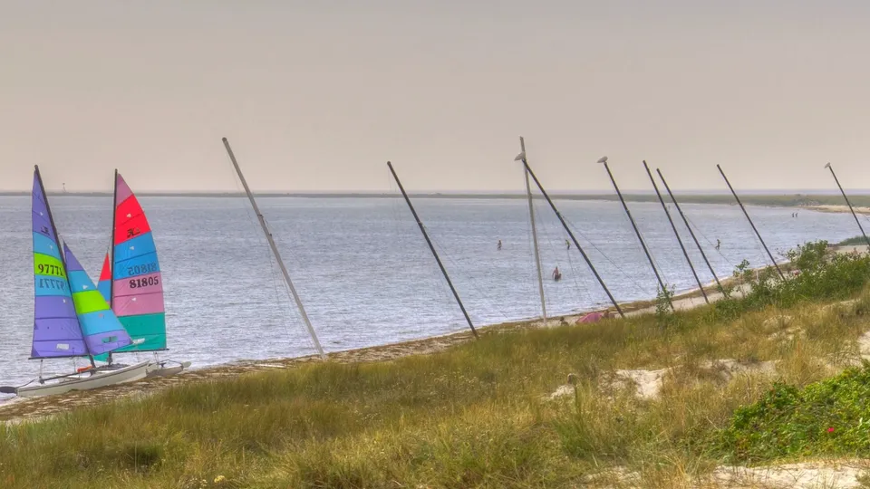 Vy av Falsterbo.