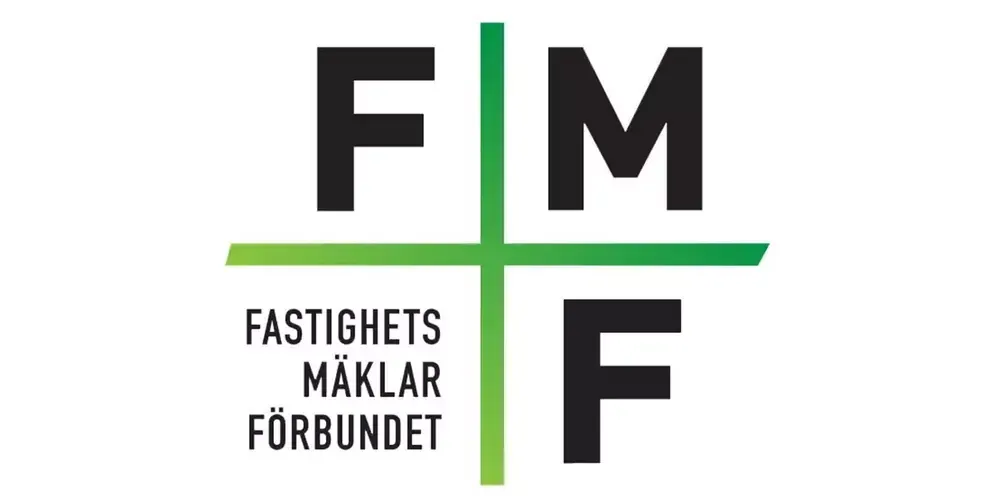 Fastighetsmäklarförbundets logotyp.
