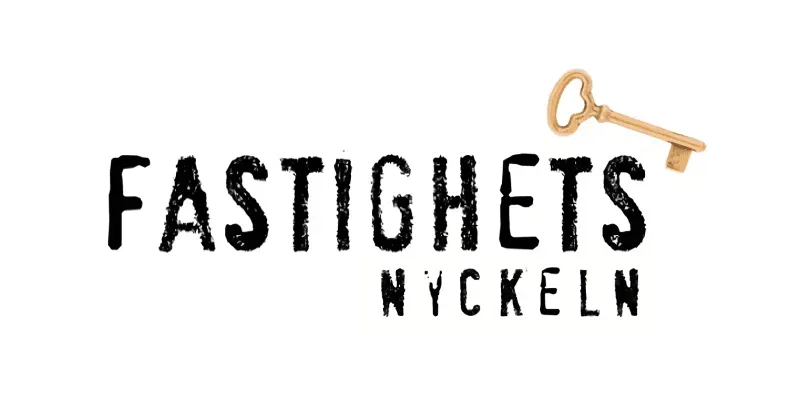 Logotyp från mäklarbyrån Fastighetsnyckeln.