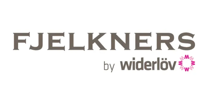 Mäklarbyrån Fjelkners by Widerlövs logotyp.