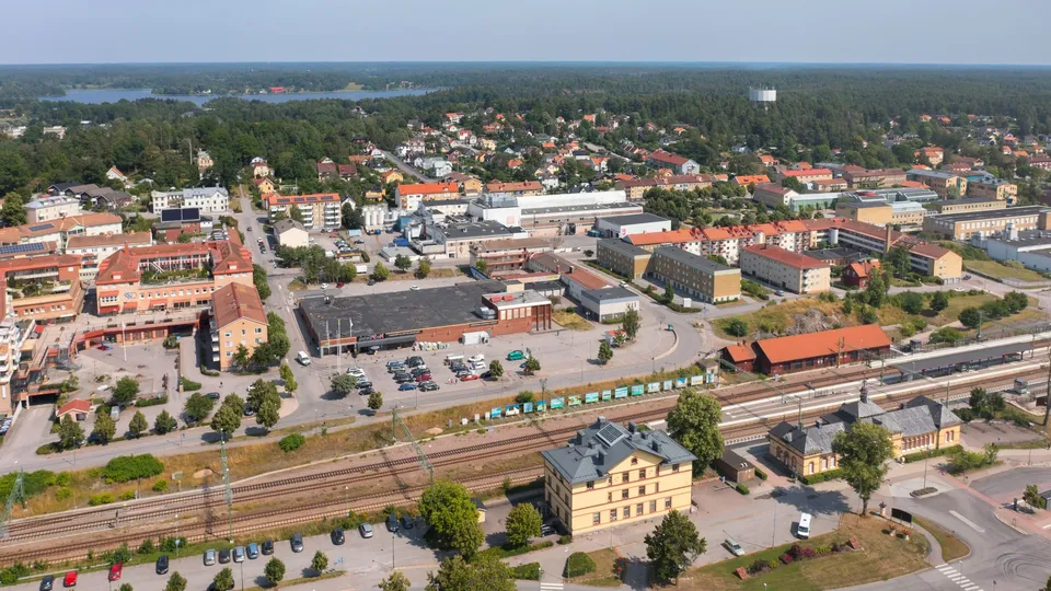 Vy över Flen.