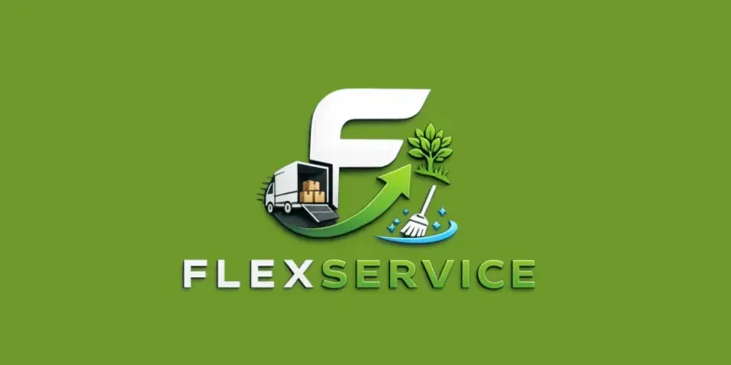 Städföretaget FlexService logotyp.